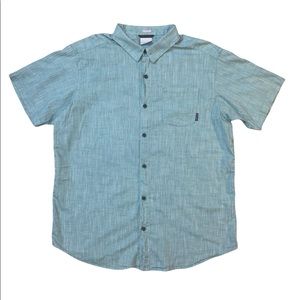 Mens Columbia Xl Cotton Button Down
